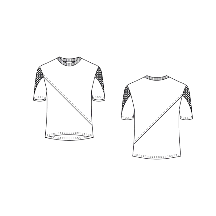 WYKRÓJ MĘSKIEGO T-SHIRTA