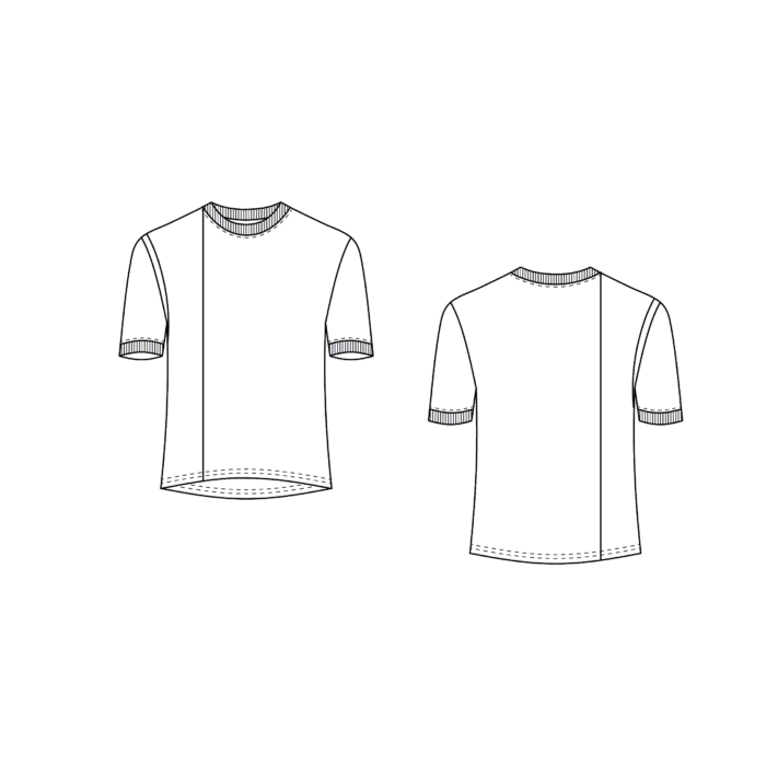 WYKRÓJ MĘSKIEGO T-SHIRTA