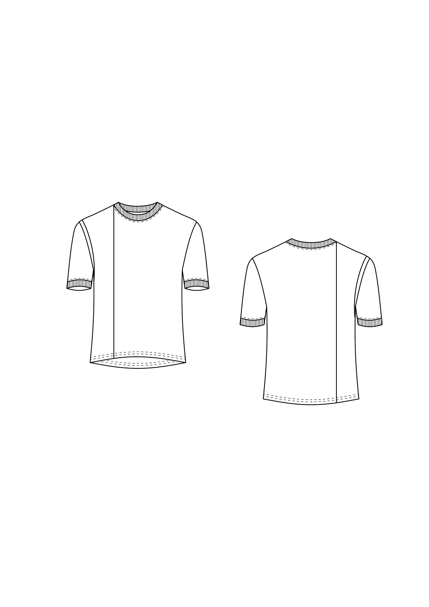 WYKRÓJ MĘSKIEGO T-SHIRTA