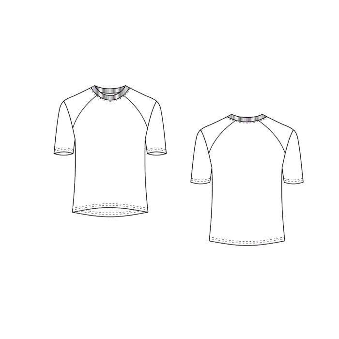 WYKRÓJ MĘSKIEGO T-SHIRTA