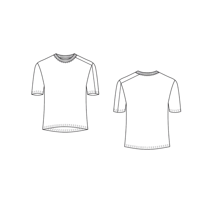 WYKRÓJ MĘSKIEGO T-SHIRTA
