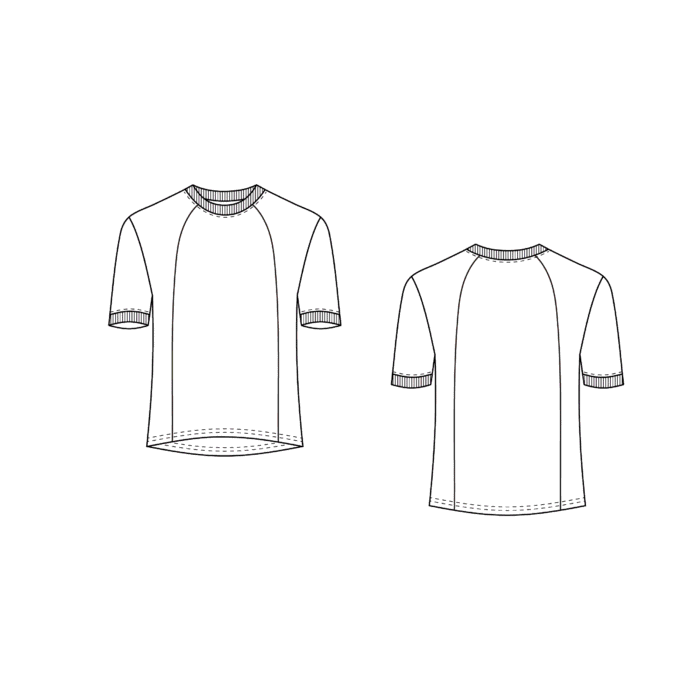 WYKRÓJ MĘSKIEGO T-SHIRTA
