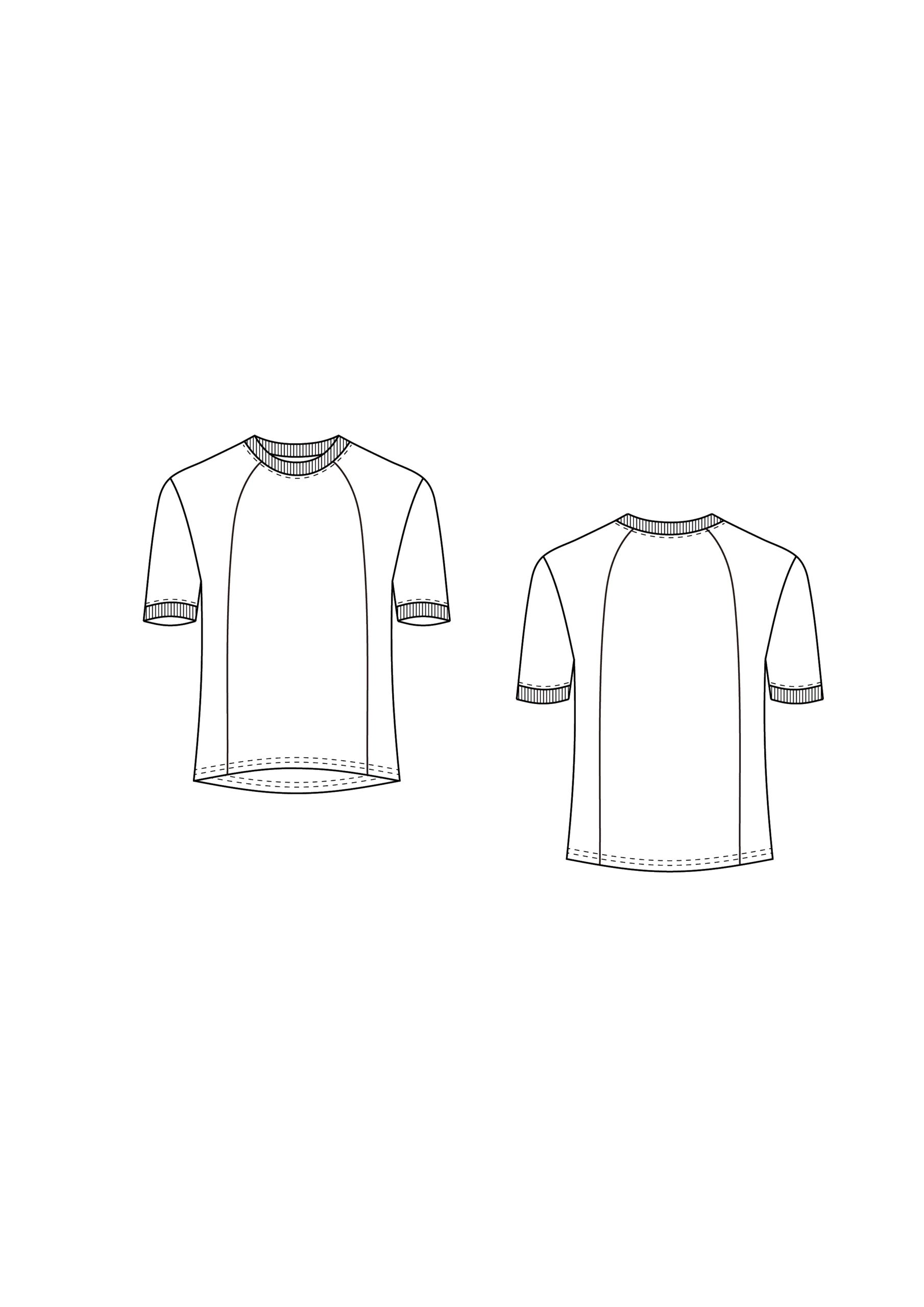WYKRÓJ MĘSKIEGO T-SHIRTA